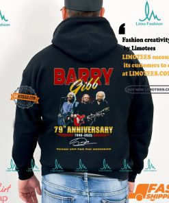 Barry Gibb 79th Anniversary 1946 2025 Thank You For The Memories T shirt