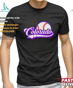 Baseball American Lover Colorado Baseball shirt