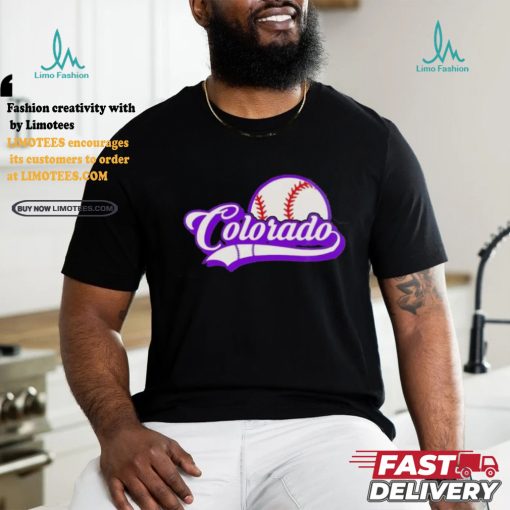 Baseball American Lover Colorado Baseball shirt