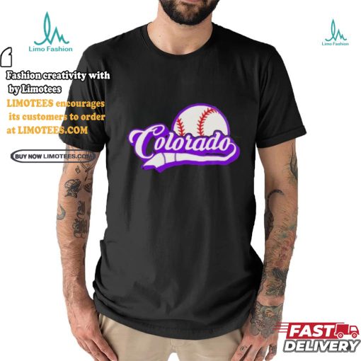 Baseball American Lover Colorado Baseball shirt