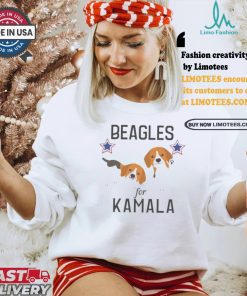 Beagles For Kamala Harris Madam President Cute Dog T shirt