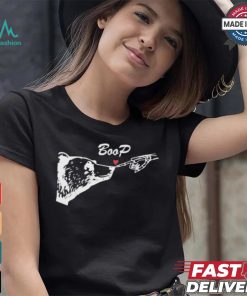 Bear skeleton boop bear halloween T shirt