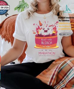 Beat The Blerch 10 Years Marathon Carnation Washington Shirt
