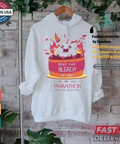 Beat The Blerch 10 Years Marathon Carnation Washington Shirt