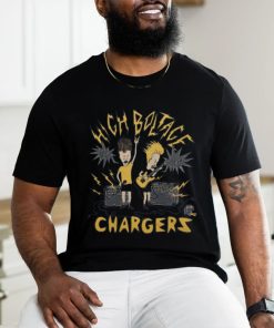 Beavis And Butt Head X Los Angeles Chargers High Boltage shirt