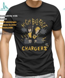 Beavis And Butt Head X Los Angeles Chargers High Boltage shirt