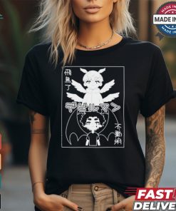 Becca Supreme Wearing Devilman Crybaby t shirt