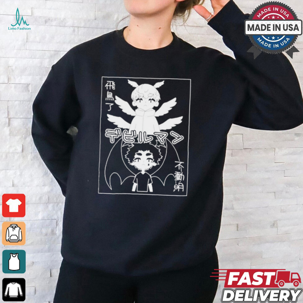Becca Supreme Wearing Devilman Crybaby t shirt Becca Supreme Wearing Devilman Crybaby t shirt