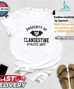 Beef Property Of Clandestine Athletic Dept T shirt