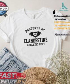 Beef Property Of Clandestine Athletic Dept T shirt