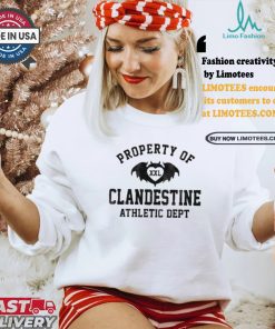 Beef Property Of Clandestine Athletic Dept T shirt