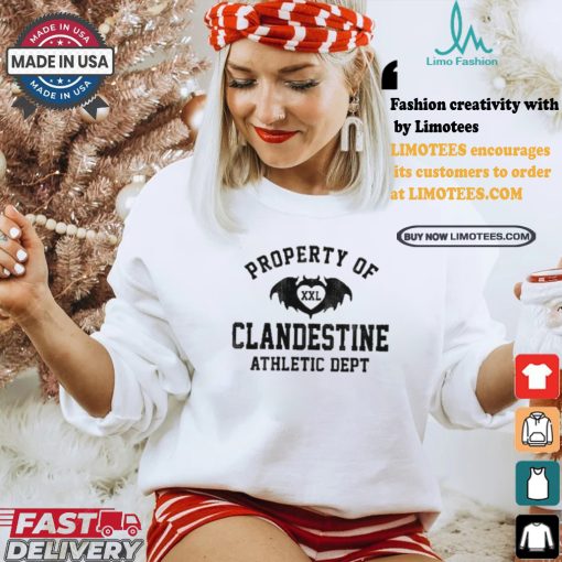 Beef Property Of Clandestine Athletic Dept T shirt