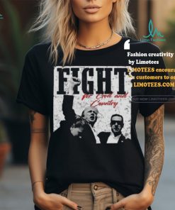 Best Brenden dilley wearing Trump fight for god & co shirt