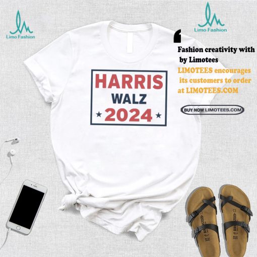 Best Kamala harris vp tim walz president 2024 double sided rally shirt