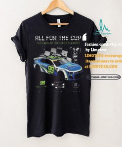 Best Men’s Daniel Suarez Trackhouse Racing Team Collection Black 2024 NASCAR Cup Series Playoffs Freeway Insurance T Shirt