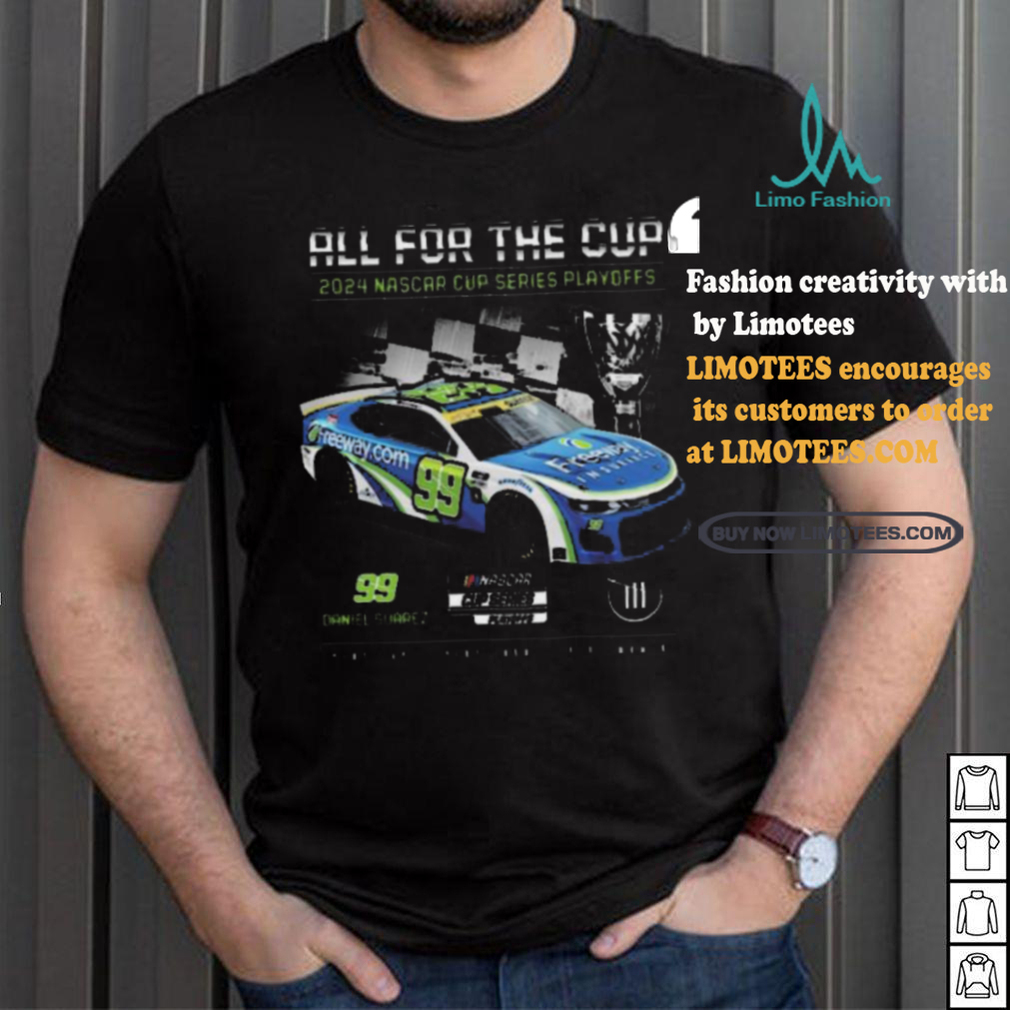 Best Men’s Daniel Suarez Trackhouse Racing Team Collection Black 2024 NASCAR Cup Series Playoffs Freeway Insurance T Shirt Best Men’s Daniel Suarez Trackhouse Racing Team Collection Black 2024 NASCAR Cup Series Playoffs Freeway Insurance T Shirt