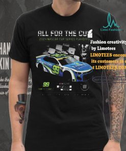 Best Men’s Daniel Suarez Trackhouse Racing Team Collection Black 2024 NASCAR Cup Series Playoffs Freeway Insurance T Shirt