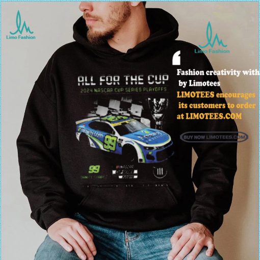 Best Men’s Daniel Suarez Trackhouse Racing Team Collection Black 2024 NASCAR Cup Series Playoffs Freeway Insurance T Shirt