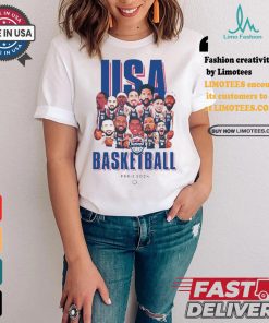 Best Paris 2024 olympics usa basketball shirt
