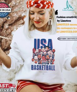 Best Paris 2024 olympics usa basketball shirt