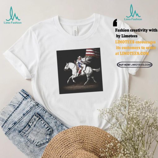 Beyonce cowboy carter American flag shirt