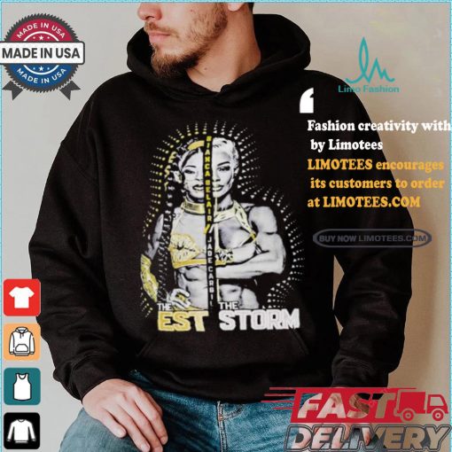 Bianca belair and jade cargill the est and the storm t shirts