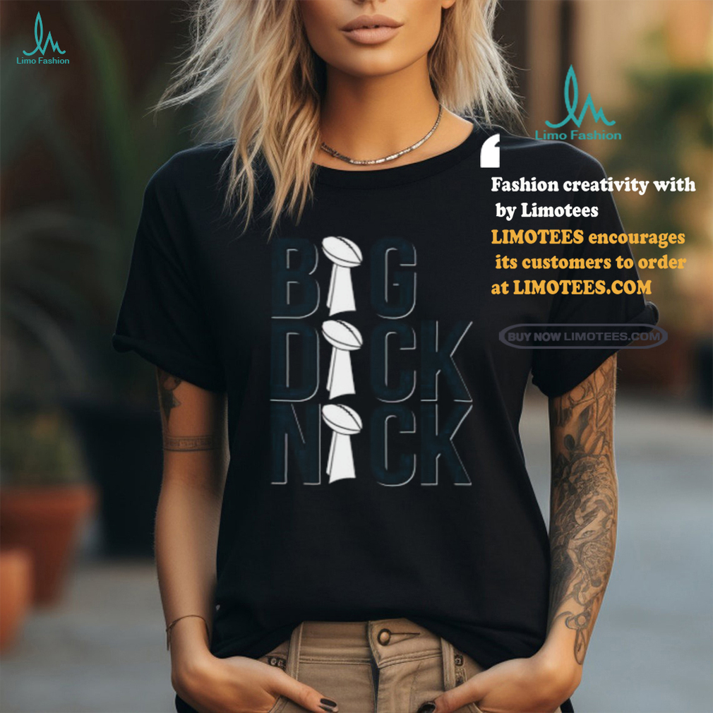 Big Dick Nick Trophy Ladies Boyfriend Shirt Big Dick Nick Trophy Ladies Boyfriend Shirt