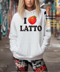 Biglatto I Love Latto Tee shirt