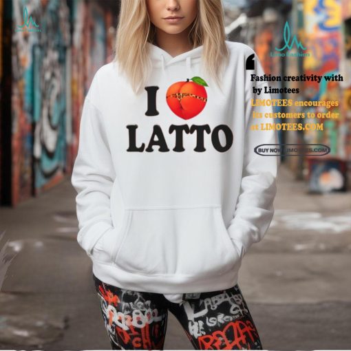 Biglatto I Love Latto Tee shirt