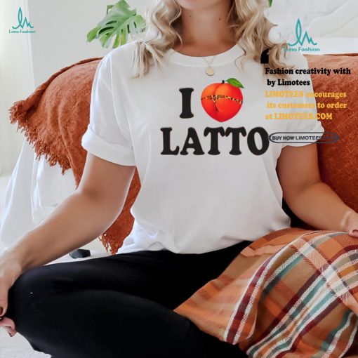 Biglatto I Love Latto Tee shirt