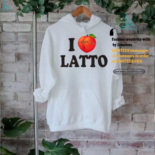 Biglatto I Love Latto Tee shirt