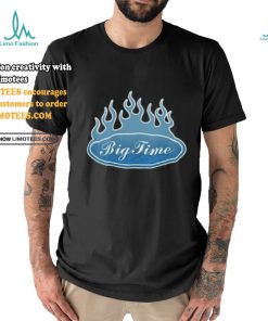 Bigtime Blue Flame Shirt