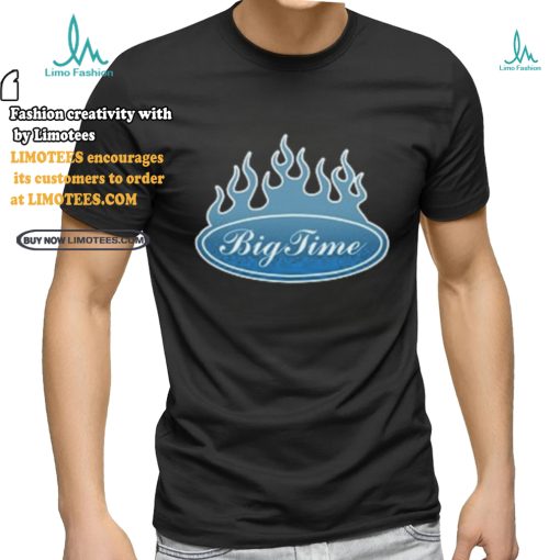 Bigtime Blue Flame Shirt