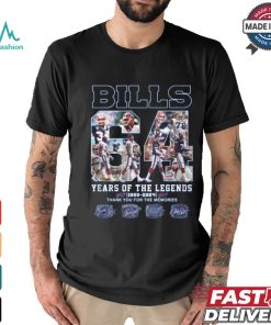 Bill years of the legends 1960 2024 thank you for the memories shirt
