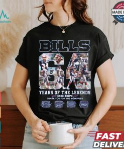 Bill years of the legends 1960 2024 thank you for the memories shirt