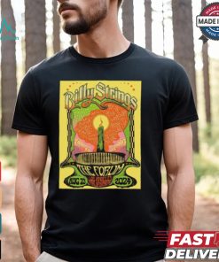 Billy Strings Artwork Candle Night 1 Poster For Show Music At The Forum In Los Angeles California On August 23 2024 Art By Fez Moreno Classic T Shirt