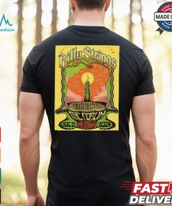 Billy Strings Artwork Candle Night 1 Poster For Show Music At The Forum In Los Angeles California On August 23 2024 Art By Fez Moreno Classic T Shirt