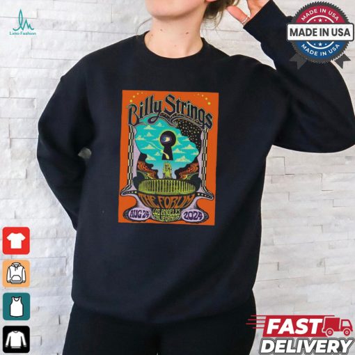 Billy Strings Tour In Inglewood CA On Aug 24 2024 Poster shirt