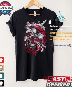 Blazblue Ragna Ragna And Nu 13 Grim Reaper T shirt