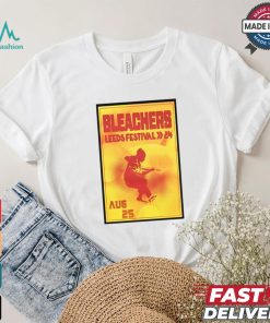 Bleachers leeds festival on aug 25 2024 in leeds uk poster shirt