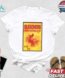 Bleachers leeds festival on aug 25 2024 in leeds uk poster shirt