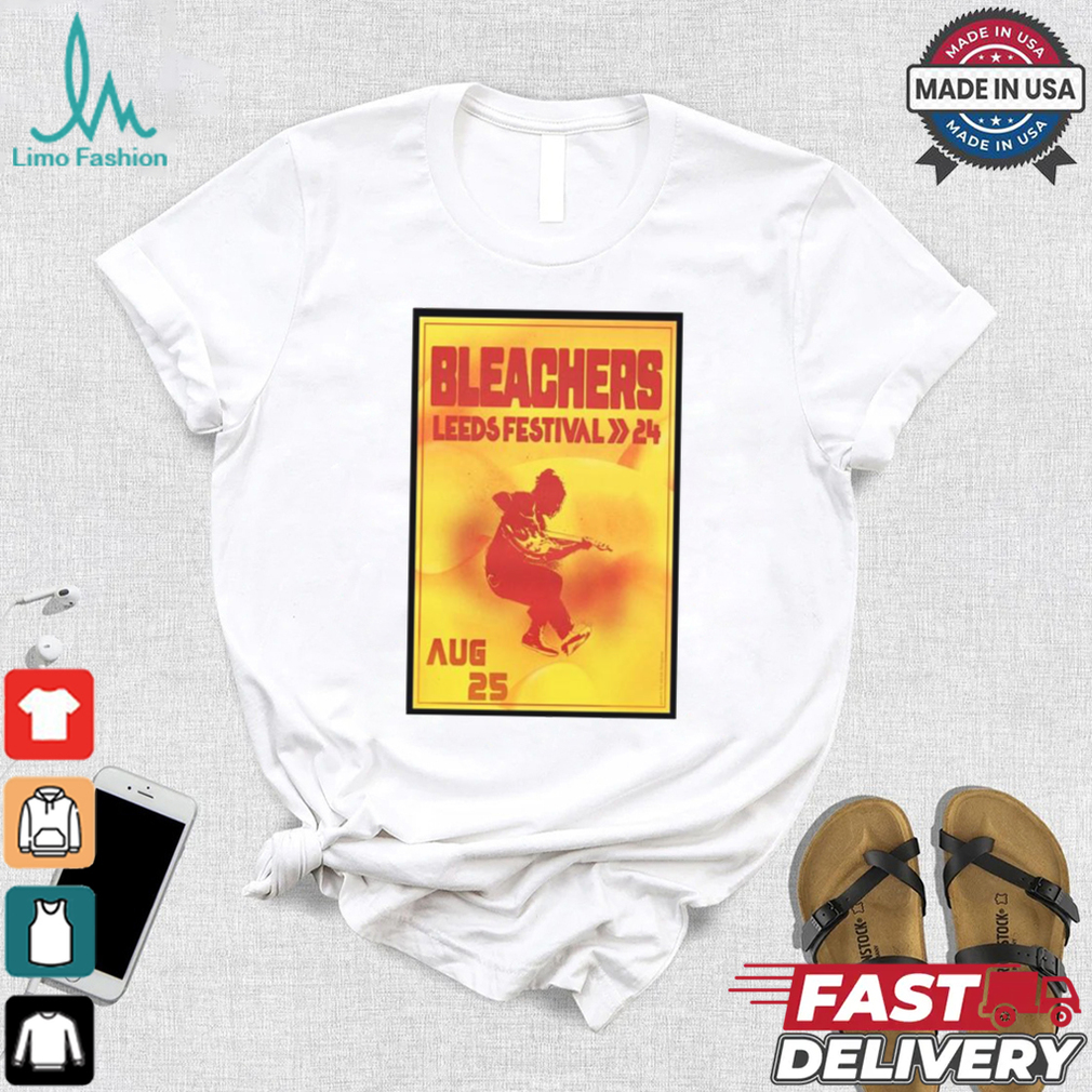 Bleachers leeds festival on aug 25 2024 in leeds uk poster shirt Bleachers leeds festival on aug 25 2024 in leeds uk poster shirt