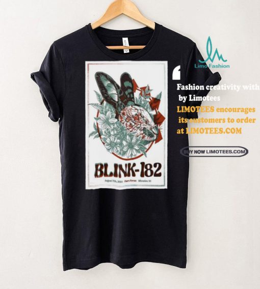 Blink 182 Aug 7 2024 At The Fiserv Forum In Milwaukee WI T shirt