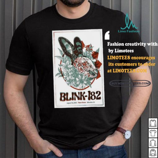 Blink 182 Aug 7 2024 At The Fiserv Forum In Milwaukee WI T shirt