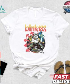 Blink 182 GlasGow 30 8 2024 Tour T Shirt