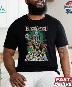 Bloody Wood Elephant Skull Tee Shirt