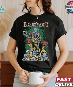 Bloody Wood Elephant Skull Tee Shirt