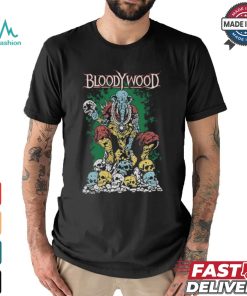 Bloody Wood Elephant Skull Tee Shirt