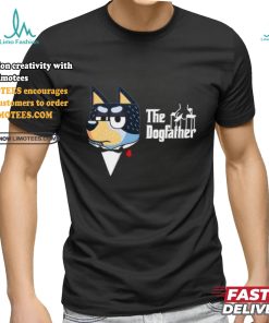 Bluey The Dogfather cartoon shirt