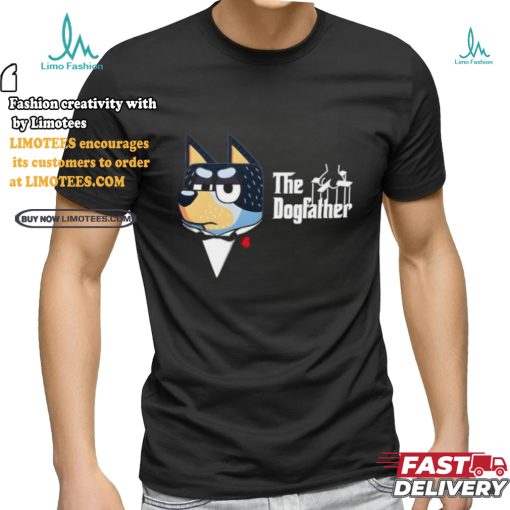 Bluey The Dogfather cartoon shirt